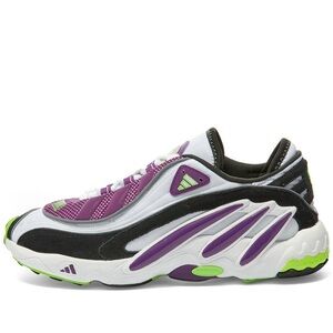 The adidas EQT Solution Appears In Glory Purple And Solar Green